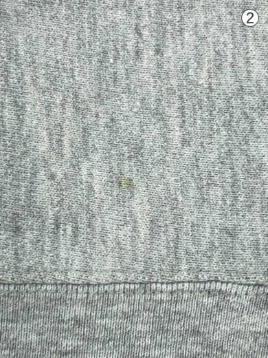 商品画像：80s/後期/REVERSE WEAVE/完全目無/スウェット/L/コットン/GRY/無地 7