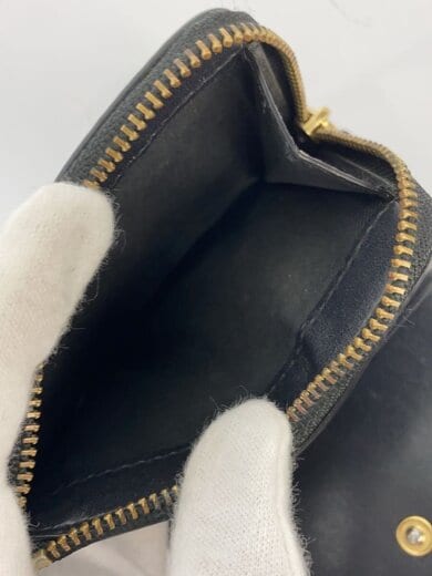 商品画像：ザボールド ミニ コンパクト ジップウォレット/2つ折り財布/BLK/レディース 5