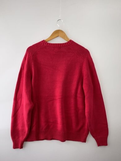 商品画像：ニット・セーター(厚手)/L/コットン/RED 2
