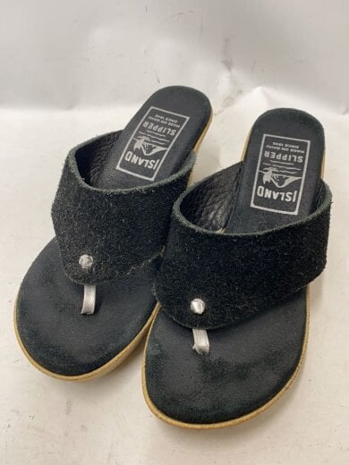 商品画像：サンダル/US6/BLK/スウェード 2