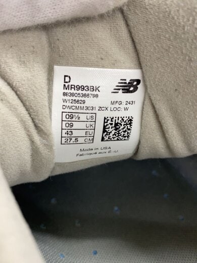 商品画像：ニューバランス/MR993/27.5cm/BLK 5