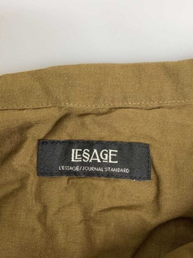 商品画像：80ボイルフリルシャツ/長袖シャツ/--/コットン/BRW/25030370050030 3