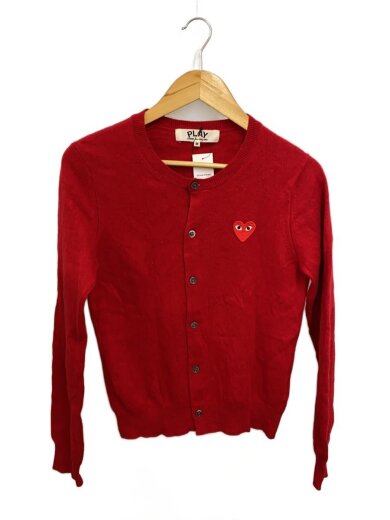 商品画像：AD2011/カーディガン(薄手)/M/ウール/RED/AZ-N007 1