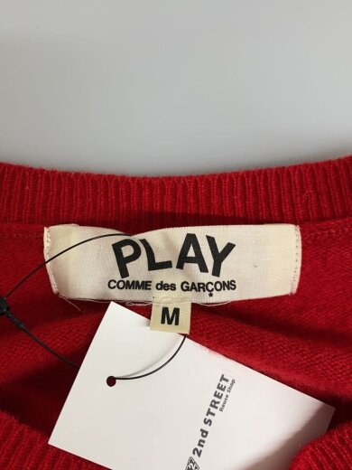 商品画像：AD2011/カーディガン(薄手)/M/ウール/RED/AZ-N007 3