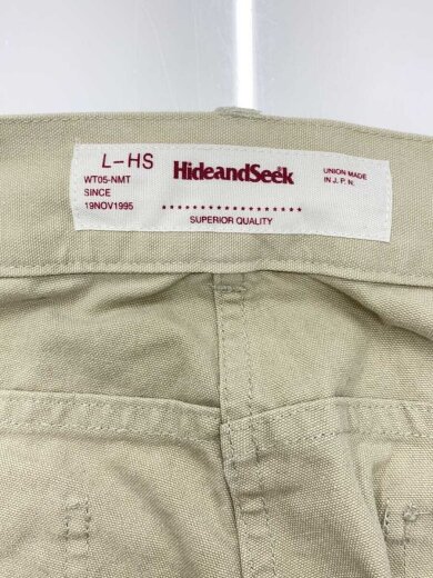 商品画像：ペインターパンツ/L/コットン/BEG/HO-100425 4