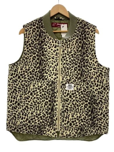 商品画像：Camo Zip Work Vest - Panther/ベスト/L/コットン/KHK/アニマル/HJ-100225 1