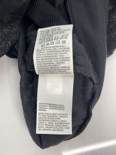 商品画像：ジップパーカー/M/ポリエステル/BLK/総柄 8