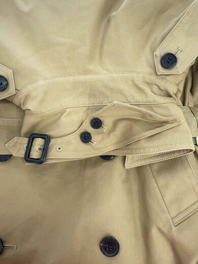 商品画像：トレンチコート/1/コットン/BEG/無地 6