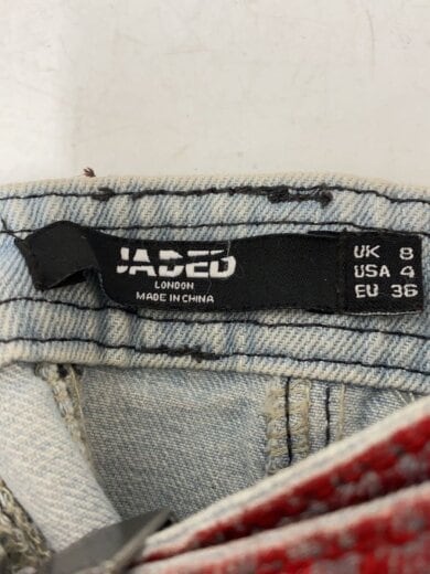 商品画像：コルセットトップ/トップス/36/コットン/RED/無地 3