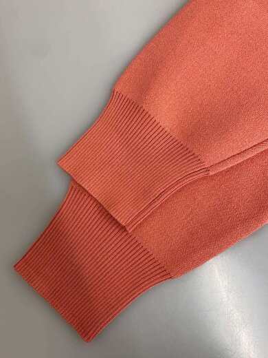 商品画像：スムース編みスコッチ釦カーディガン/FREE/アクリル/GRY/09WND2341 5