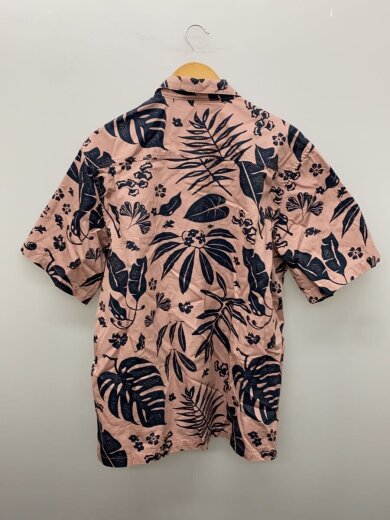 商品画像：S/S WOOD BLOCK SHIRT/半袖シャツ/L/コットン/PNK/総柄 2