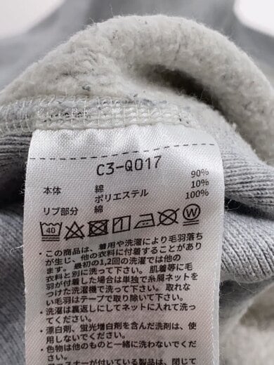 商品画像：青単色/復刻/REVERSE WEAVE/スウェット/L/コットン/GRY/無地/C3-Q017 4