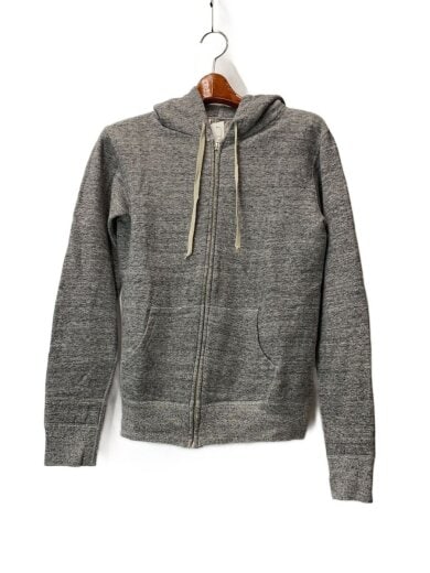 商品画像：霜降り/47pieces/ジップパーカー/--/コットン/GRY/無地/91606 1