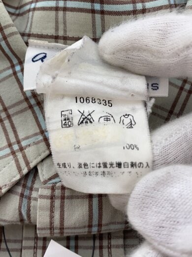 商品画像：フランス製/長袖シャツ/--/コットン/BEG/チェック 5