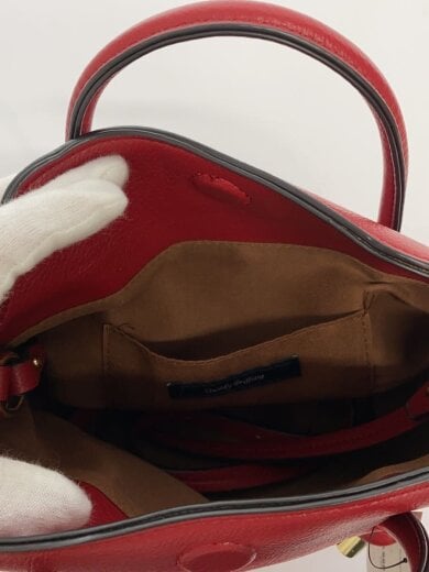 商品画像：2way/ショルダーバッグ/レザー/RED 6