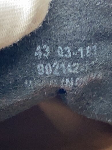 商品画像：GERMAN TRAINER/ローカットスニーカー/43/BLK 5