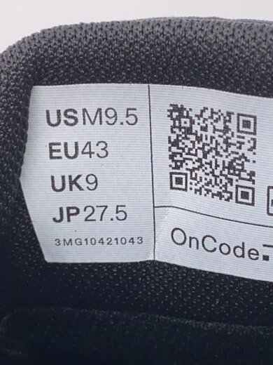 商品画像：ローカットスニーカー/27.5cm/BLK/3MG10421043 5