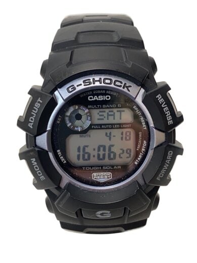 商品画像：ソーラー腕時計_G-SHOCK/アナログ/ラバー/BLK/BLK// 1