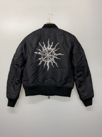 商品画像：MA-1/NOREMID/フライトジャケット/M/ポリエステル/BLK/無地 2