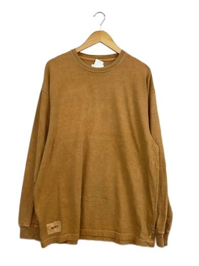 商品画像：SPEC/LS/COTTON/長袖Tシャツ/3/コットン/ORN/無地/242ATDT-CSM09 1