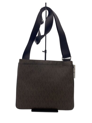 商品画像：ショルダーバッグ/レザー/BRW/モノグラム 1