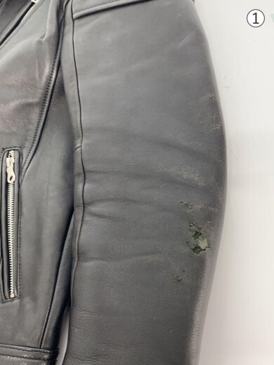 商品画像：シングルライダースジャケット/M/羊革/BLK/M0523LJM201// 7
