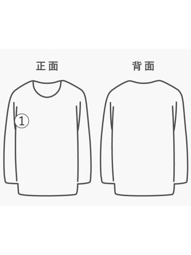商品画像：セーラームーン/長袖Tシャツ/M/コットン/BLK// 6