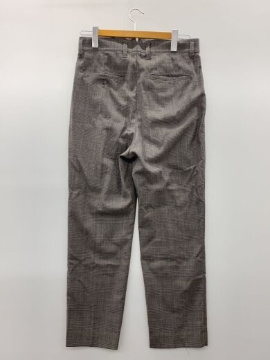 商品画像：INPUT別注/ONE TUCK TAPARED TROUSERS/S/ウール/GRY/チェック/ST.122// 2