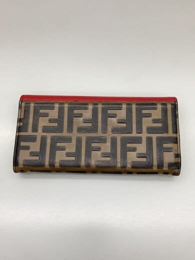 商品画像：エフ イズ フェンディ コンチネンタル/ズッカ柄/使用感有/長財布/BRD/総柄/レディ-// 2