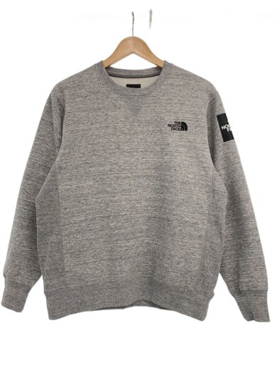 商品画像：SQUARE LOGO CREW_スクエアロゴクルー/L/コットン/GRY 1