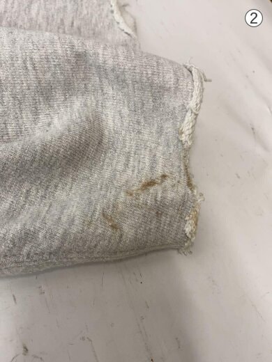 商品画像：90s/REVERSE WEAVE/USA製/カレッジロゴ/スウェット/XL/コットン/GRY// 7