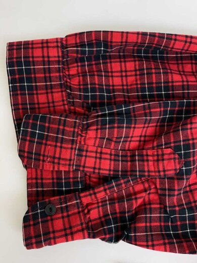 商品画像：WOODSMAN　WORKSHIRT/ネルシャツ/XL/コットン/RED/チェック// 4
