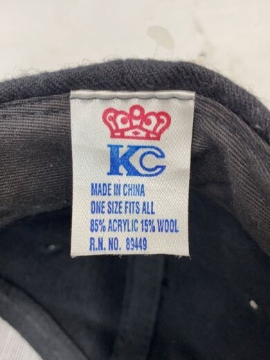 商品画像：90S/ROLLING STONES/KC/キャップ/FREE/コットン/BLK/無地/メンズ 5