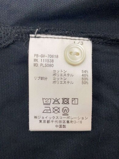 商品画像：ポロシャツ/--/コットン/BLK// 4