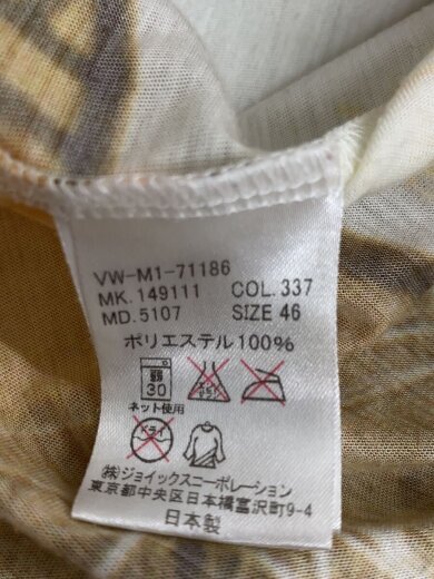 商品画像：トップス/--/ポリエステル/マルチカラー/総柄/VW-M1-71186// 4