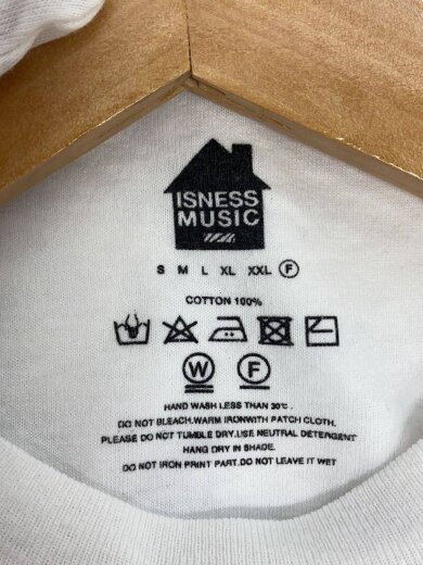 商品画像：Tシャツ/FREE/コットン/WHT/無地// 3