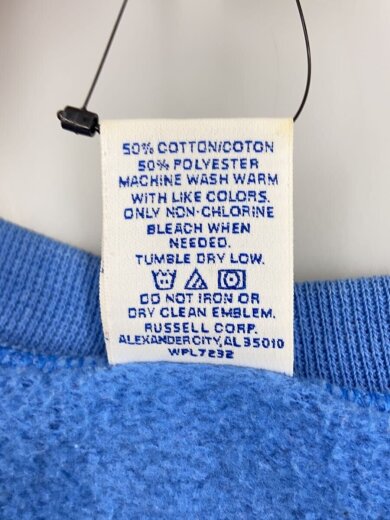 商品画像：90S/メキシコ製/スウェット/L/コットン/BLU/無地// 4