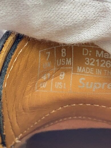 商品画像：SUPREME/24SS/Eye Shoe/ローファー/UK7/BLK/レザー/32126040// 5