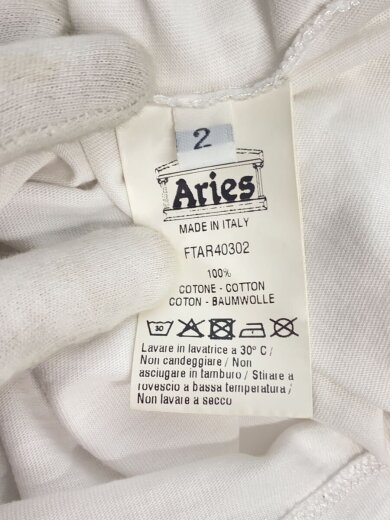 商品画像：汚れ有/Tシャツ/2/コットン/WHT/無地/FTAR40302// 4