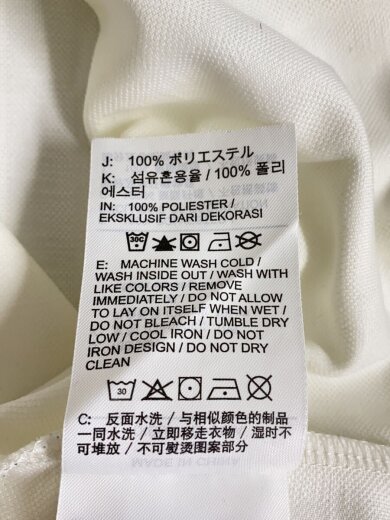 商品画像：Tシャツ/XL/ポリエステル/WHT/FB7255-133// 4