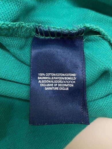 商品画像：ビッグポニー/ポロシャツ/XL/コットン/GRN/無地 4