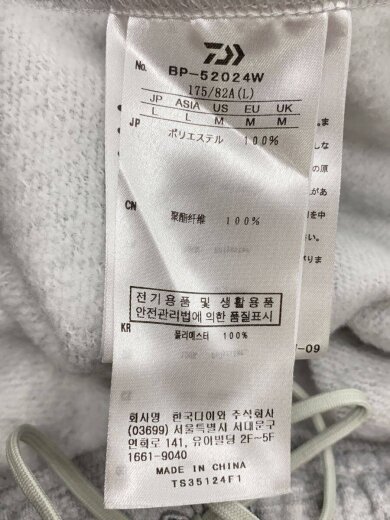 商品画像：TECH SWEAT PANTS/ショートパンツ/L/ポリエステル/GRY/無地/BP-52024W 4