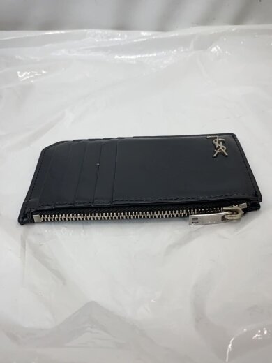 商品画像：YSL/フラグメントケース/カードケース/レザー/BLK/無地/メンズ/YBL629899// 6