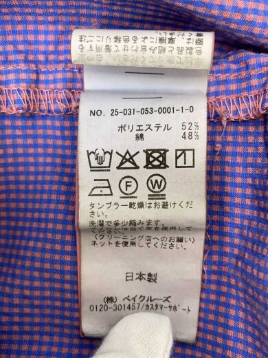 商品画像：gingham shorts/ショートパンツ/L/ポリエステル/PNK/25031053000110// 5