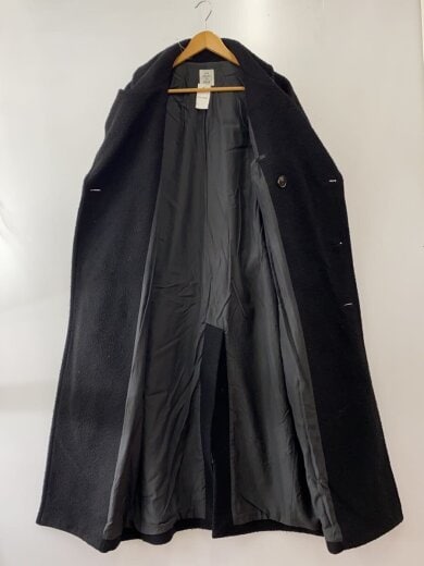 商品画像：Faded Napping Melton Pencil Coat/ピリング加工/1/ウール/BLK 3