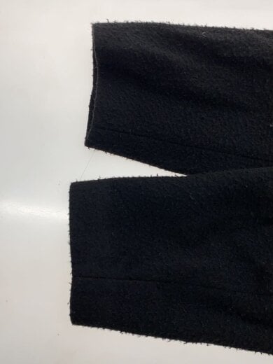 商品画像：Faded Napping Melton Pencil Coat/ピリング加工/1/ウール/BLK 6