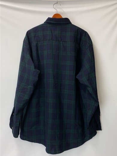 商品画像：90s/Sir Pendleton/ブラックウォッチ/ネルシャツ/XL/ウール/GRN/チェック// 2