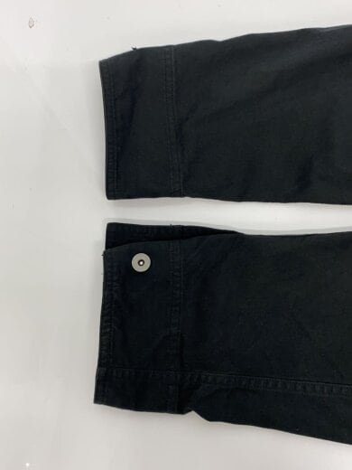 商品画像：24SS/SHORT COVERALL JACKET/カバーオール/L/コットン/BLK/無地 7