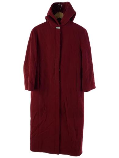 画像：GIANFRANCO FERRE STUDIOイタリア製/コート/34/カシミヤ混/ウール/レッド1