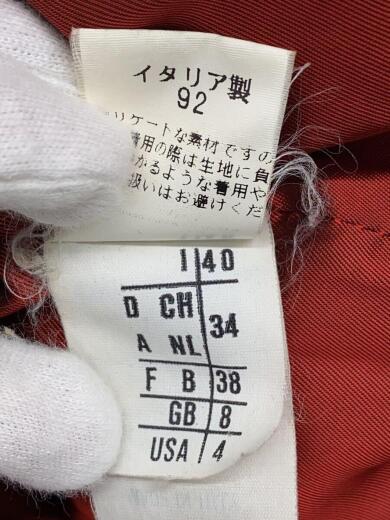 画像：GIANFRANCO FERRE STUDIOイタリア製/コート/34/カシミヤ混/ウール/レッド4